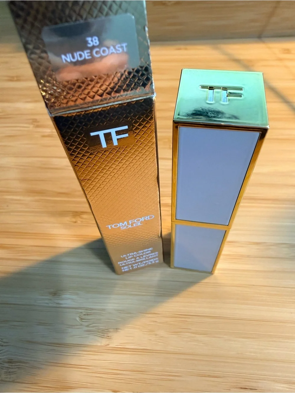 Tom Ford Ultra Shine Lip Color - Nude Coast (38) - Light Pink/Beige